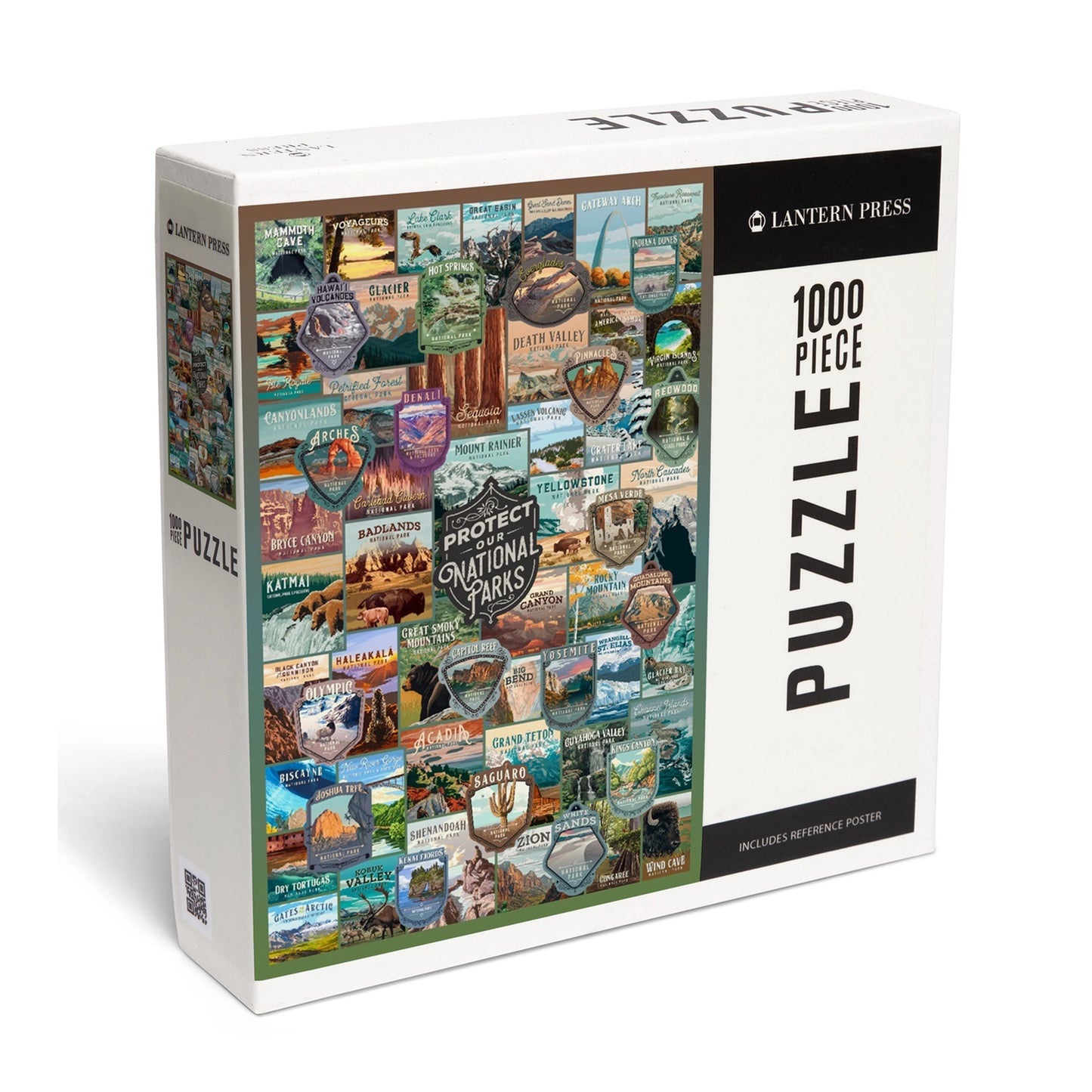 Protect the National Parks Collage Puzzle - 1000 Pieces