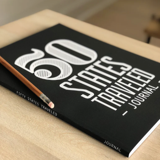 50 States Traveled Journal