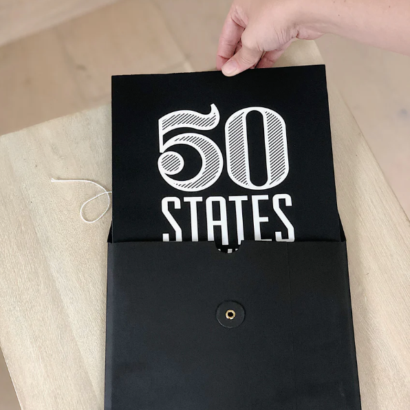 50 States Traveled Journal