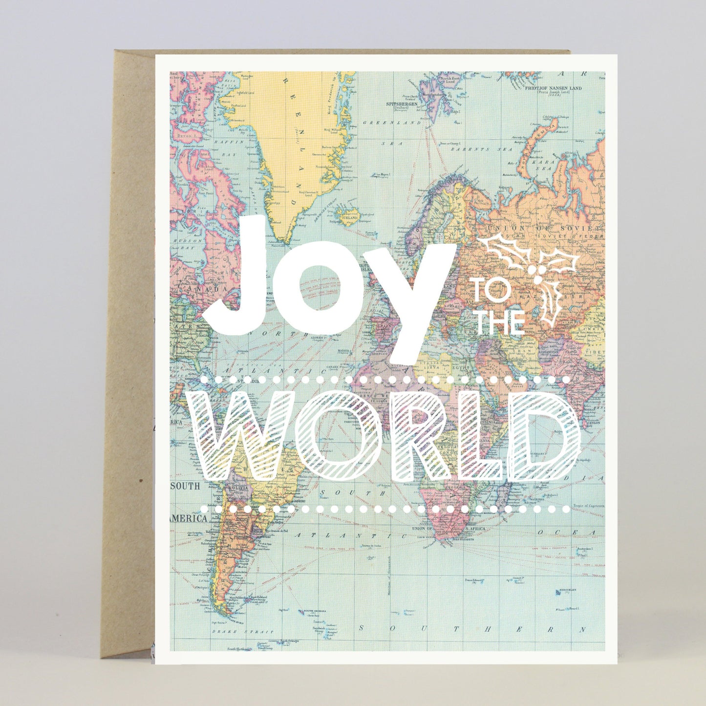 Joy to the World Greeting Card