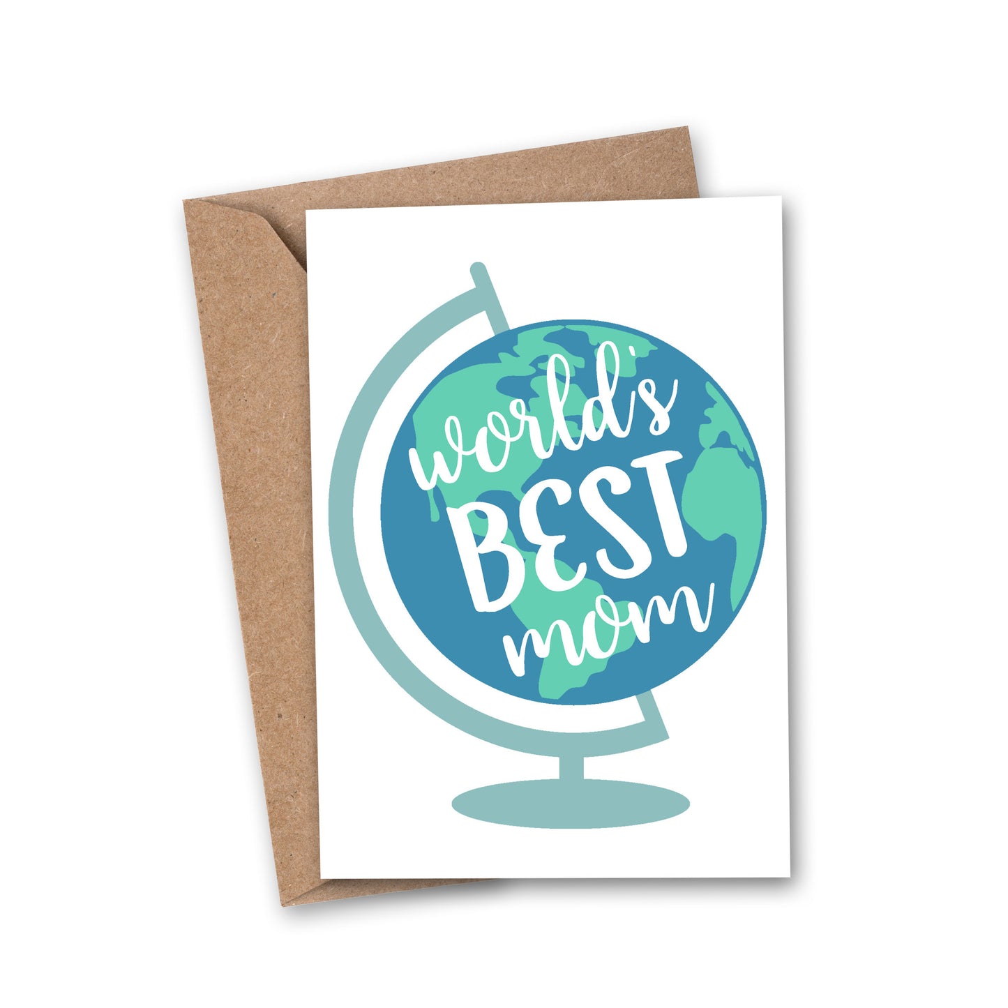 World's Best Mom Mother's Day Greeting Card