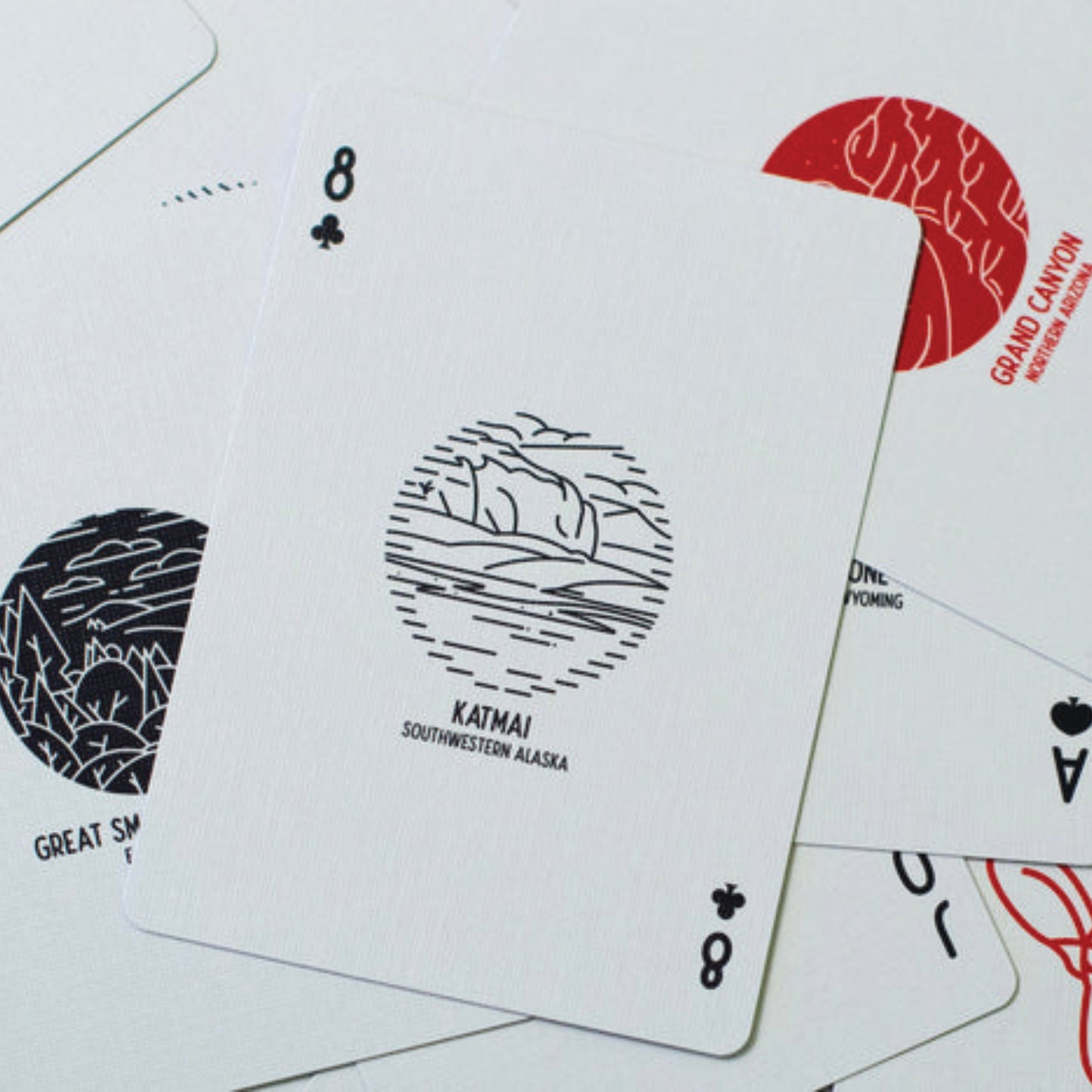 National Parks Playing Cards