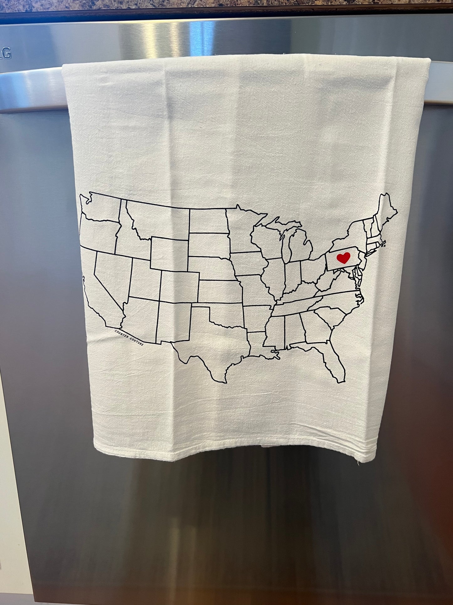 Pennsylvania Flour Sack Tea Towel