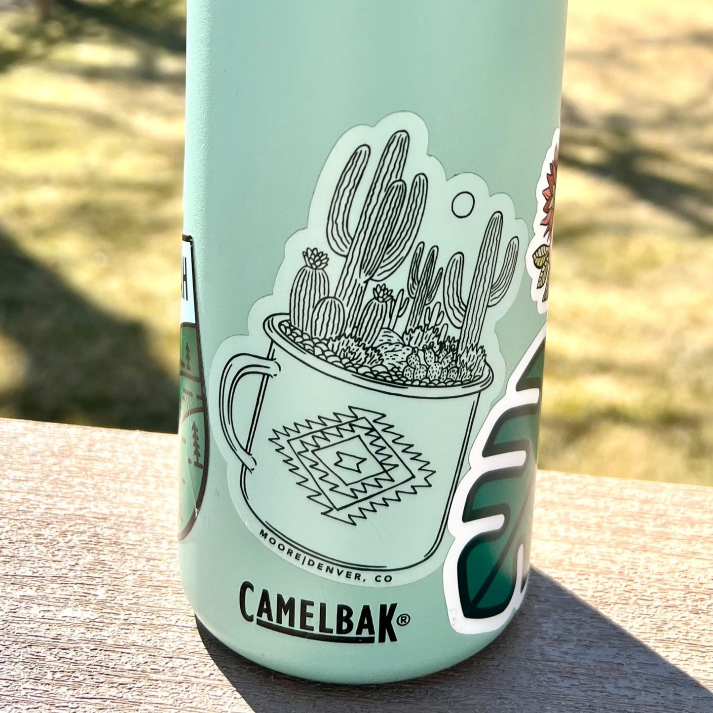 Cactus Cup Vinyl Sticker